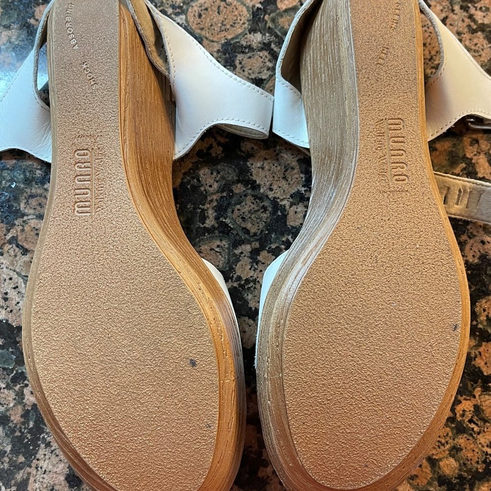 Munro White Sandals
